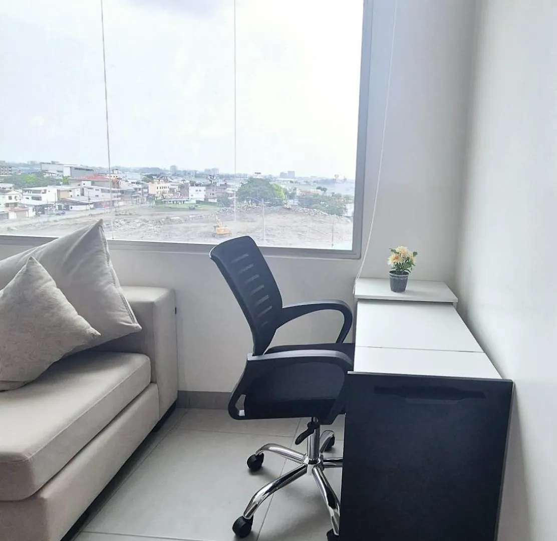 Dpto Cerca De Aeropuerto Con Piscina Y Zona De Trabajo Apartment Guayaquil